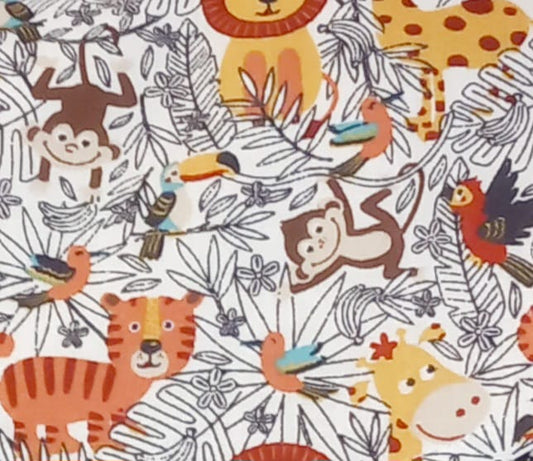 Serviette de Toilette "SAFARI" (vert d'eau)