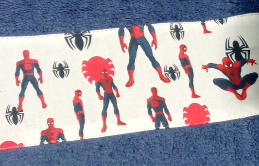 Drap de Douche "SPIDER MAN" Bleu