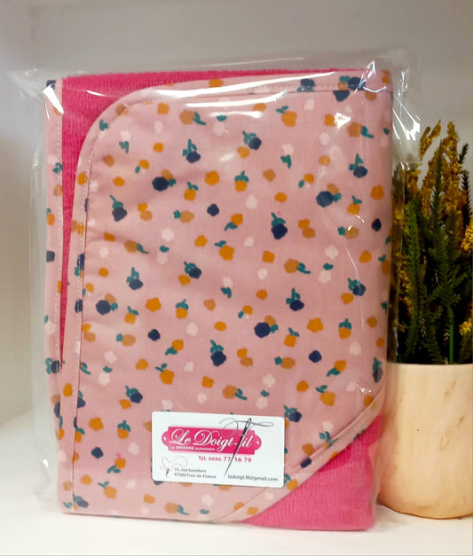 Cape de bain "FRAMBOISE"