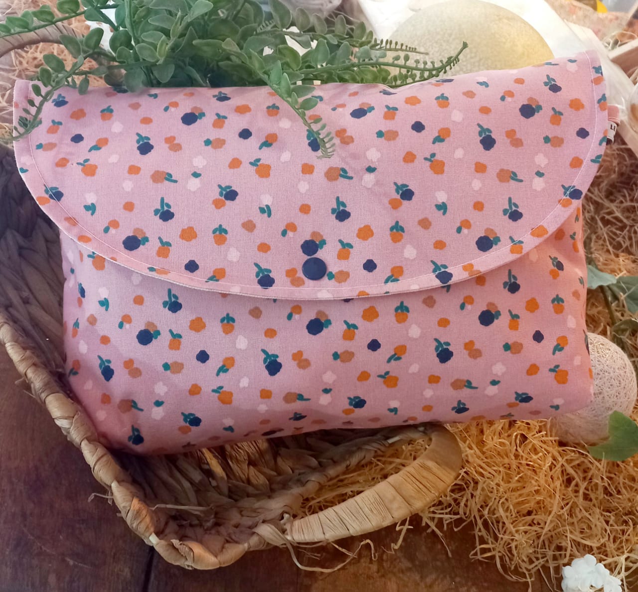 Grande Pochette "Rose"