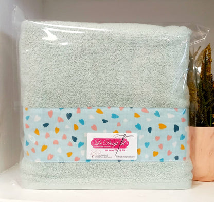 Drap de Douche "Vert d'eau"