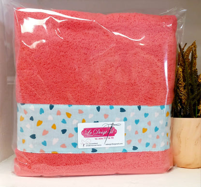 Drap de Douche "Corail"