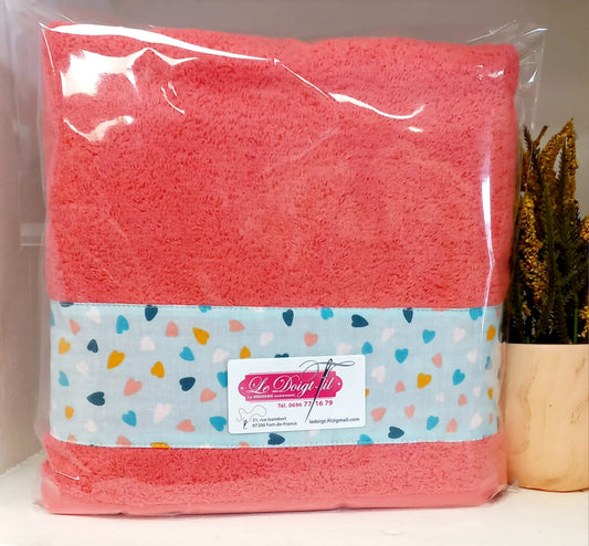Drap de Douche "Corail"