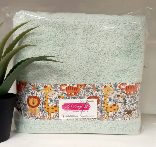 Drap de Douche "Vert d'eau"