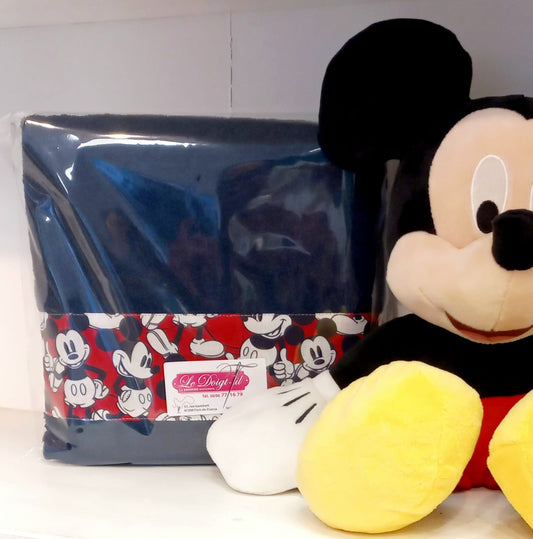 Drap de Douche "MICKEY" Bleu Marine