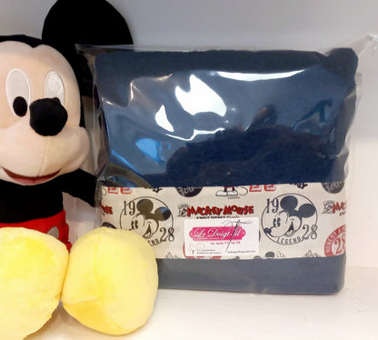Drap de Douche "MICKEY" Bleu Marine